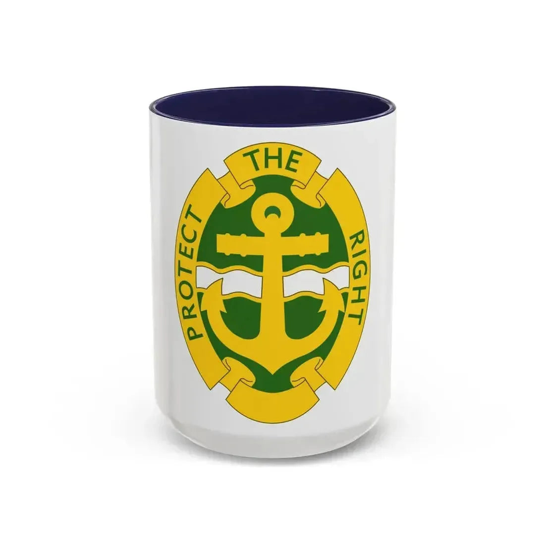 43rd Military Police Brigade 2 (U.S. Army) Accent Coffee Mug 15oz Navy - Go Mug Yourself