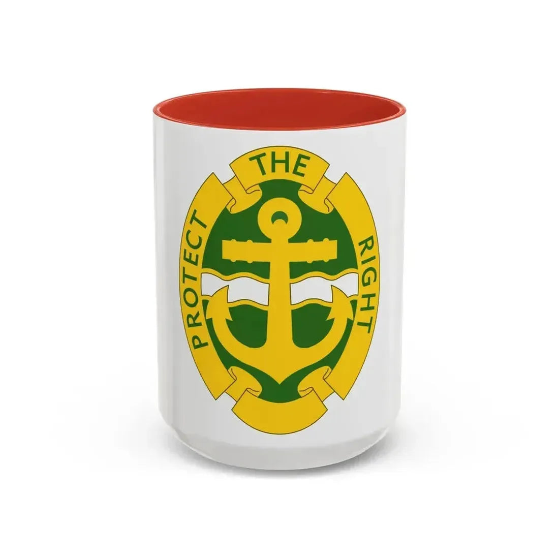 43rd Military Police Brigade 2 (U.S. Army) Accent Coffee Mug 15oz Red - Go Mug Yourself