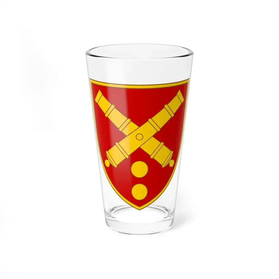 43rd Separate Artillery Brigade 3 (Ukraine) Pint Glass 16oz 16oz - Go Mug Yourself