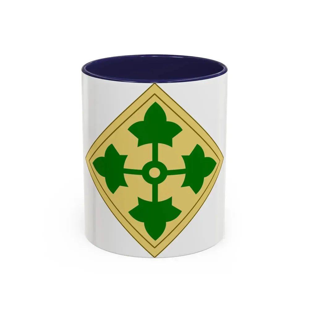 43rd Sustainment Brigade 2 (U.S. Army) Accent Coffee Mug 11oz Navy - Go Mug Yourself