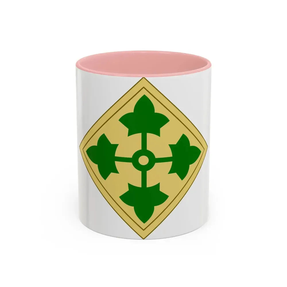 43rd Sustainment Brigade 2 (U.S. Army) Accent Coffee Mug 11oz Pink - Go Mug Yourself