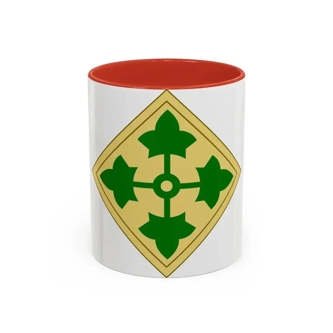 43rd Sustainment Brigade 2 (U.S. Army) Accent Coffee Mug 11oz Red - Go Mug Yourself