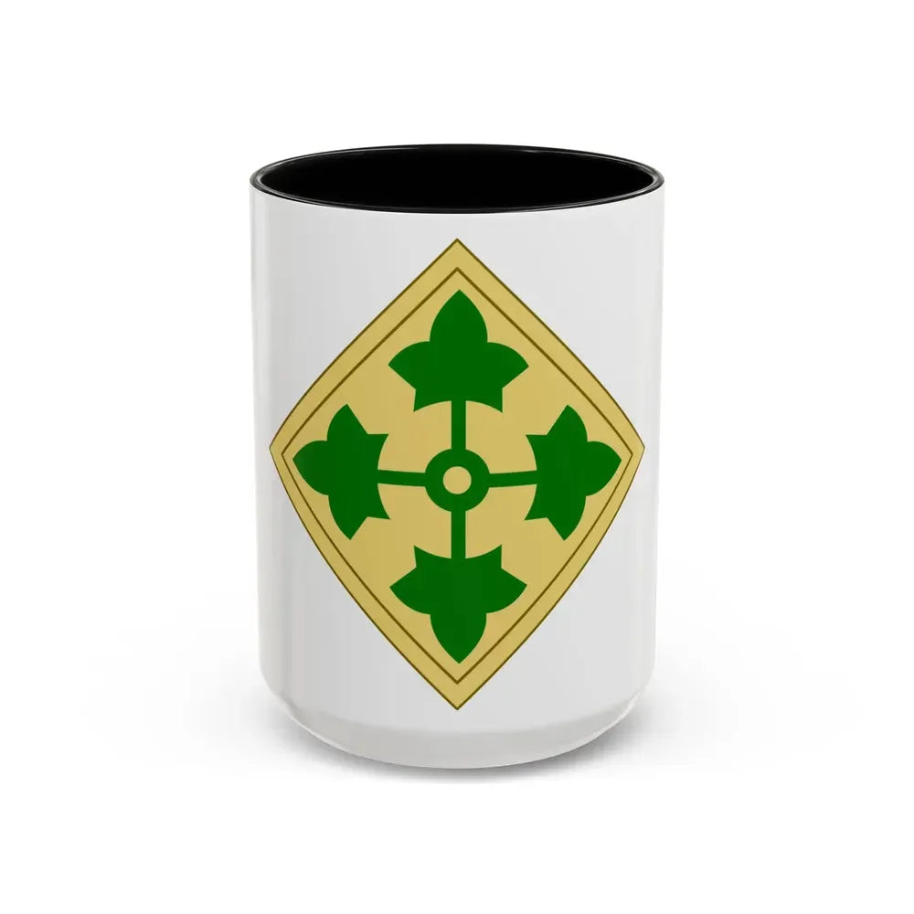 43rd Sustainment Brigade 2 (U.S. Army) Accent Coffee Mug 15oz Black - Go Mug Yourself