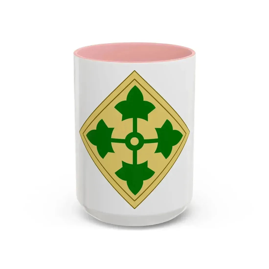 43rd Sustainment Brigade 2 (U.S. Army) Accent Coffee Mug 15oz Pink - Go Mug Yourself