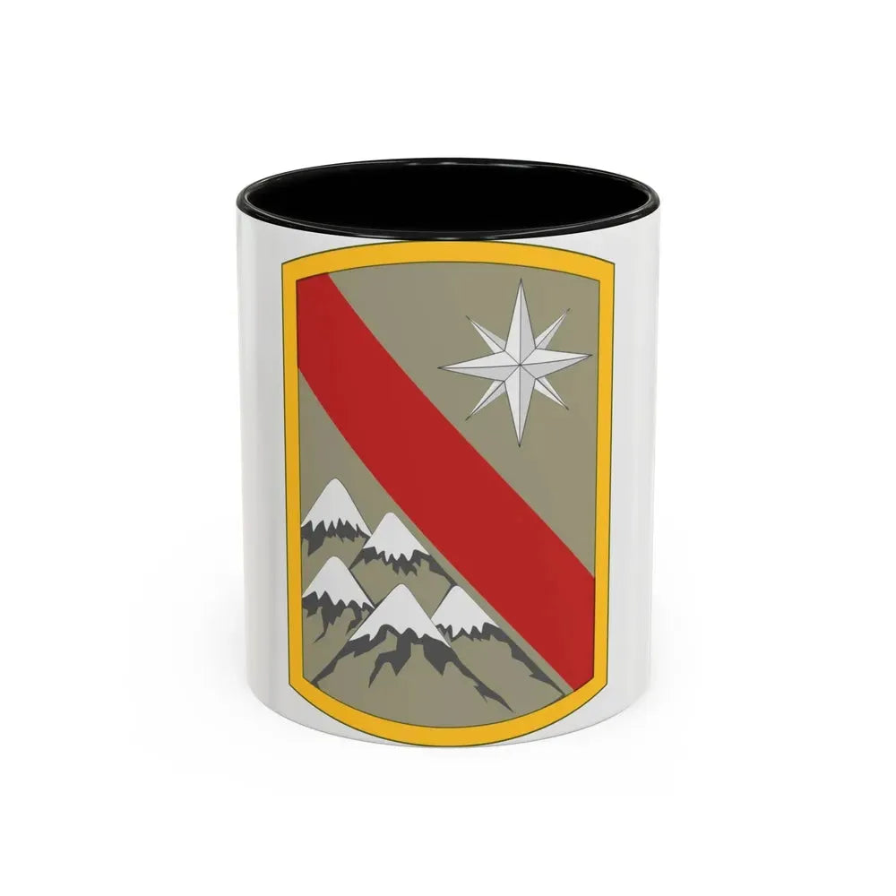 43rd Sustainment Brigade 3 (U.S. Army) Accent Coffee Mug 11oz Black - Go Mug Yourself