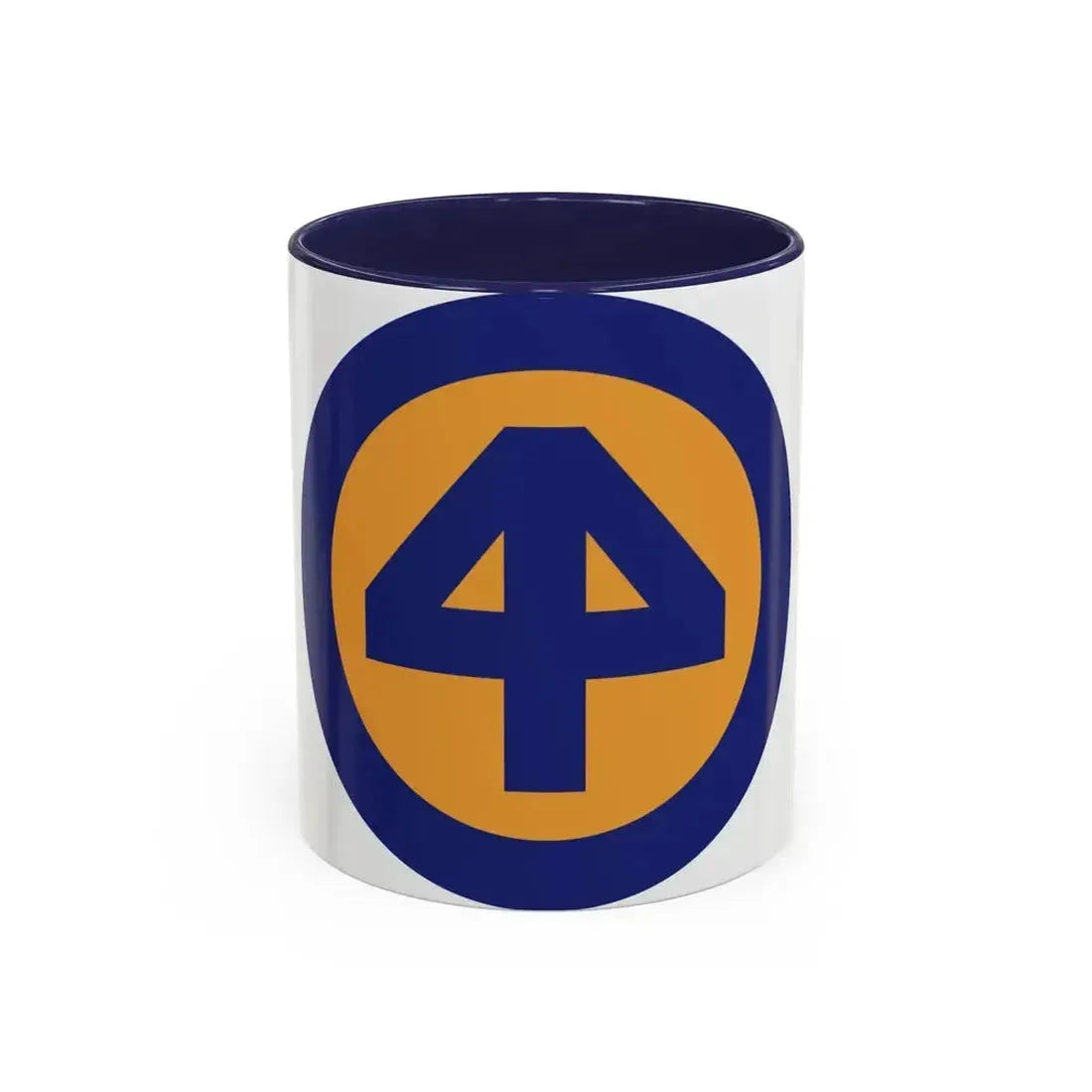 44 INF DIV SSI (U.S. Army) Accent Coffee Mug 11oz Navy - Go Mug Yourself