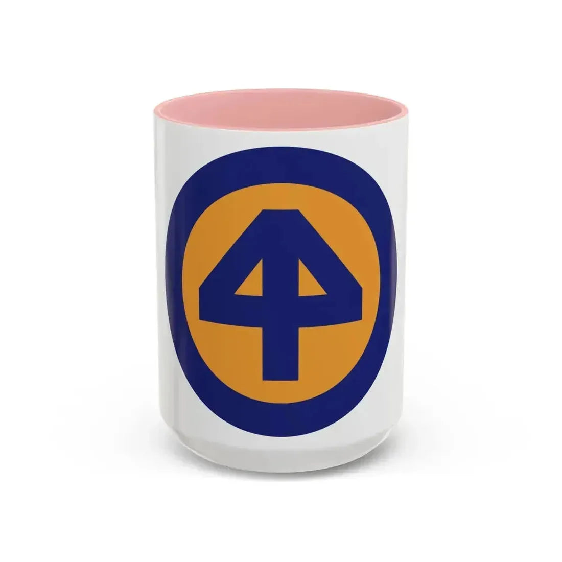 44 INF DIV SSI (U.S. Army) Accent Coffee Mug 15oz Pink - Go Mug Yourself