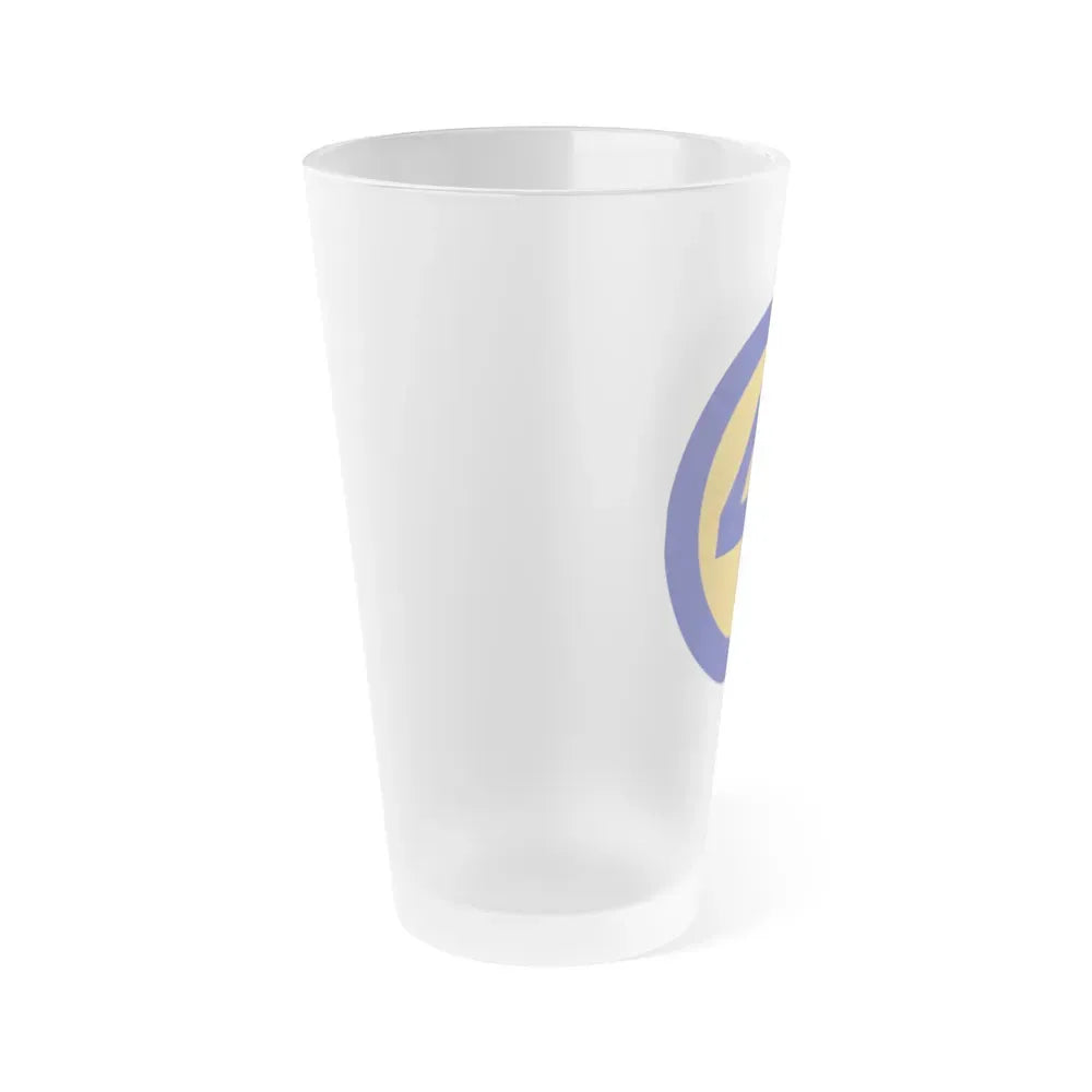 44 INF DIV SSI (U.S. Army) Frosted Pint Glass 16oz - Go Mug Yourself