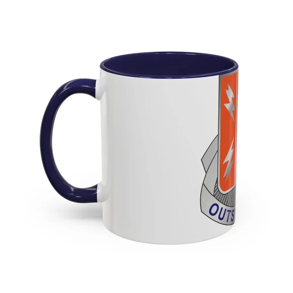 44 Signal Battalion (U.S. Army) Accent Coffee Mug - Go Mug Yourself