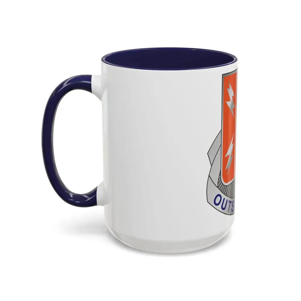 44 Signal Battalion (U.S. Army) Accent Coffee Mug - Go Mug Yourself