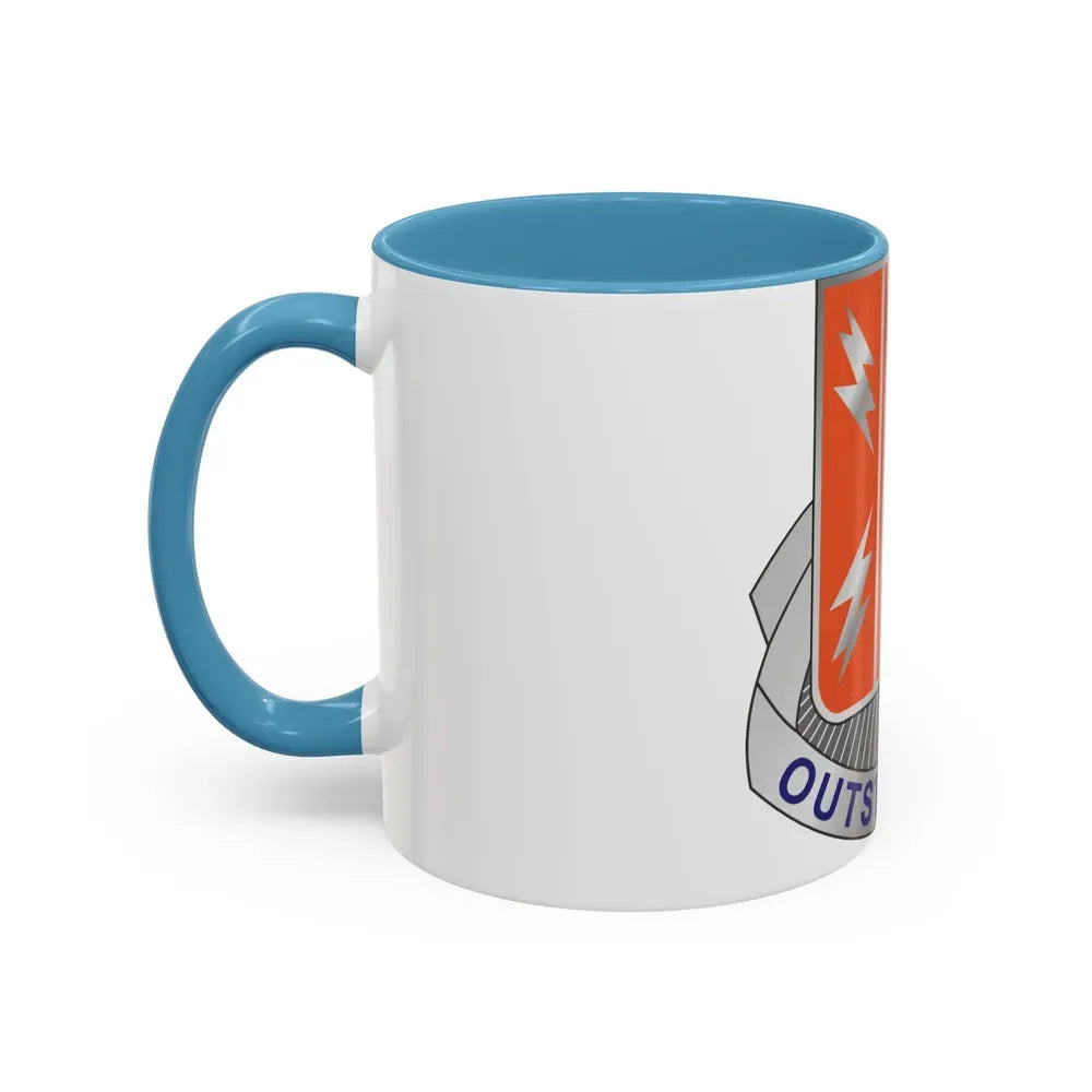 44 Signal Battalion (U.S. Army) Accent Coffee Mug - Go Mug Yourself