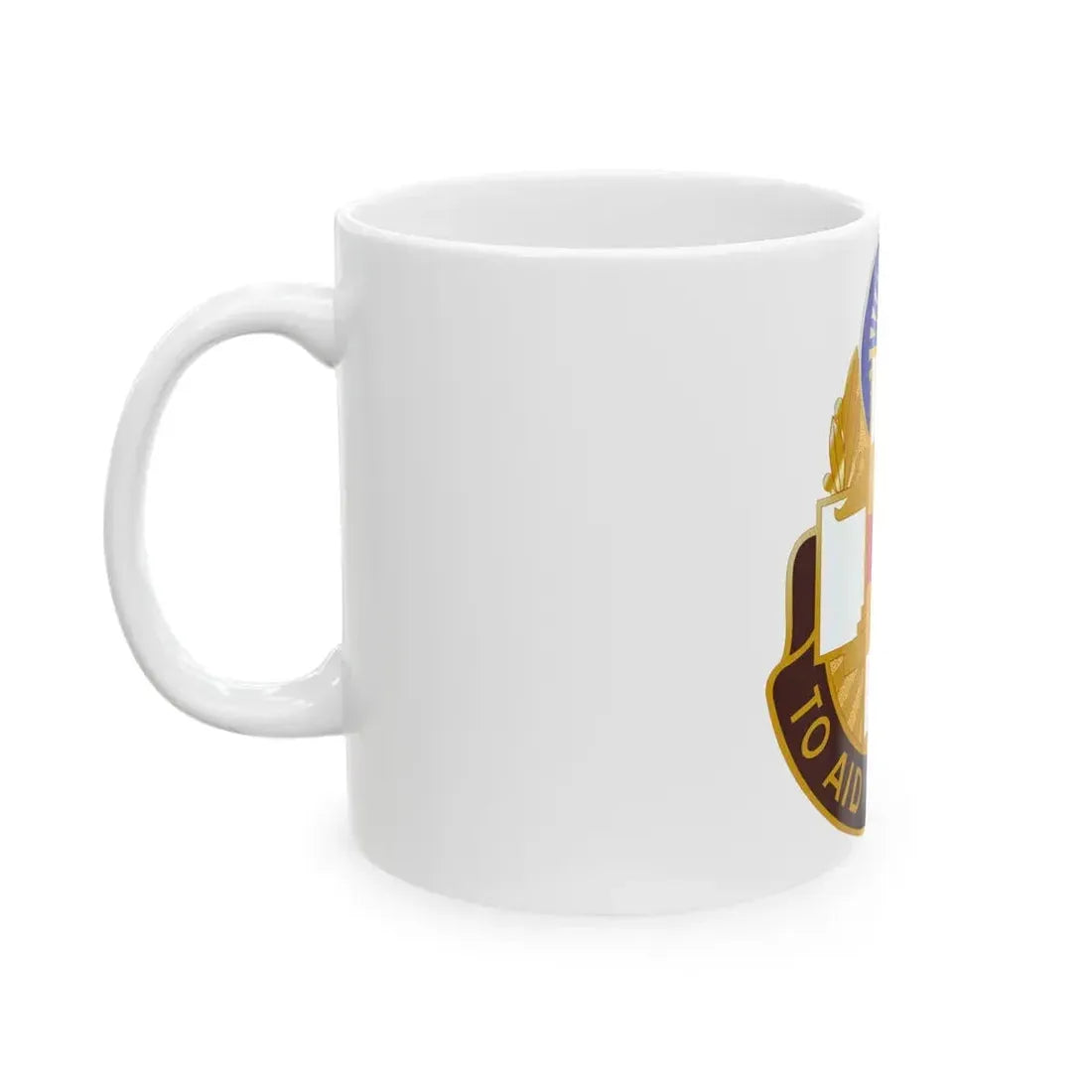 44 Surgical Hospital (U.S. Army) White Coffee Mug - Go Mug Yourself