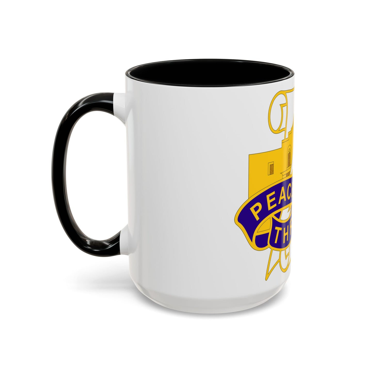 321 Civil Affairs Brigade 2 (U.S. Army) Accent Coffee Mug