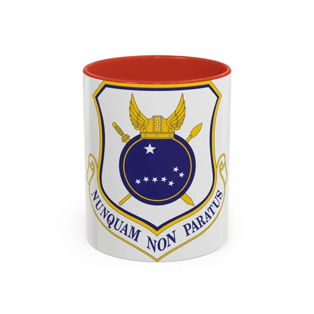 440th Airlift Wing (U.S. Air Force) Accent Coffee Mug 11oz Red - Go Mug Yourself