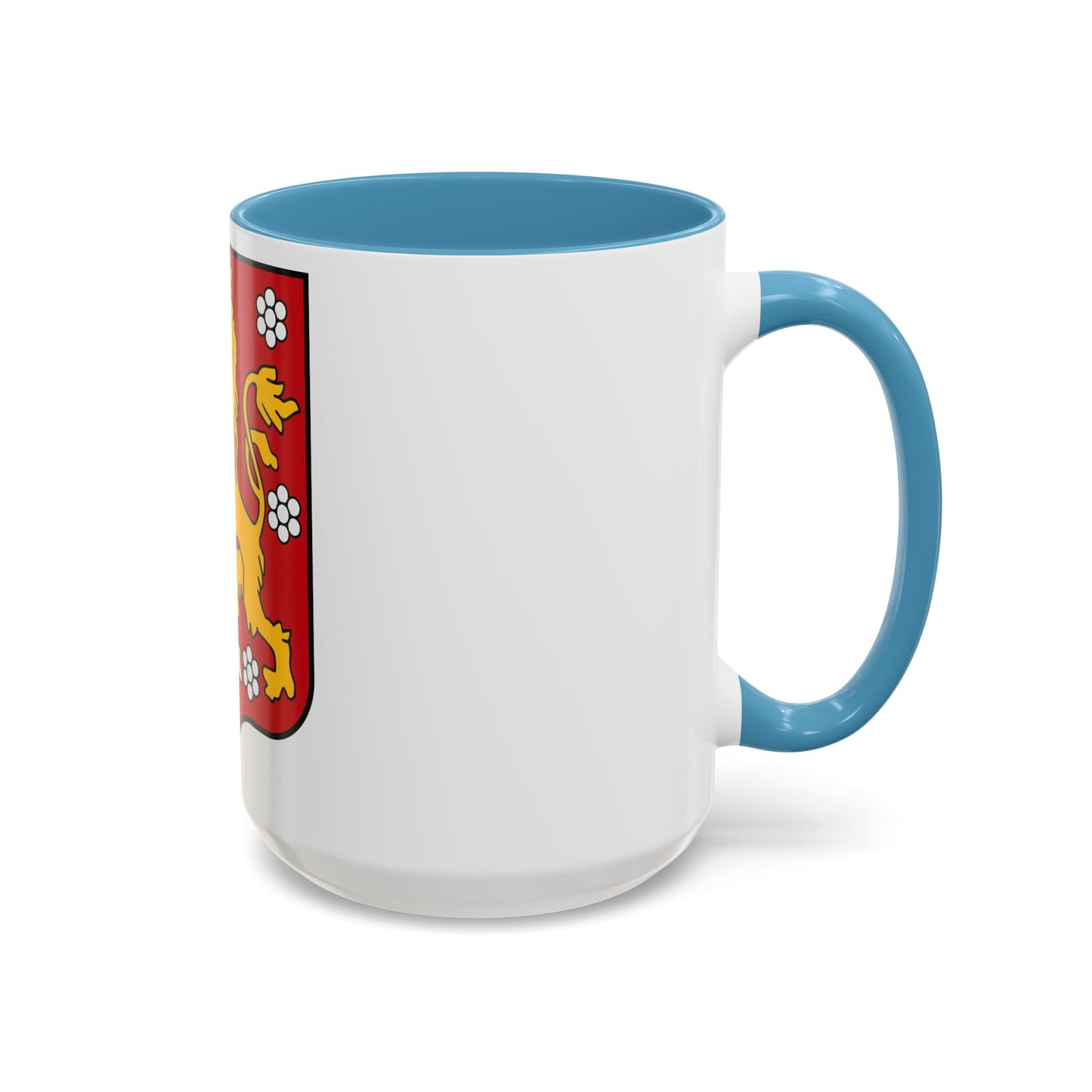 Coats of arms of the Grand Duchy of Finland - Accent Coffee Mug