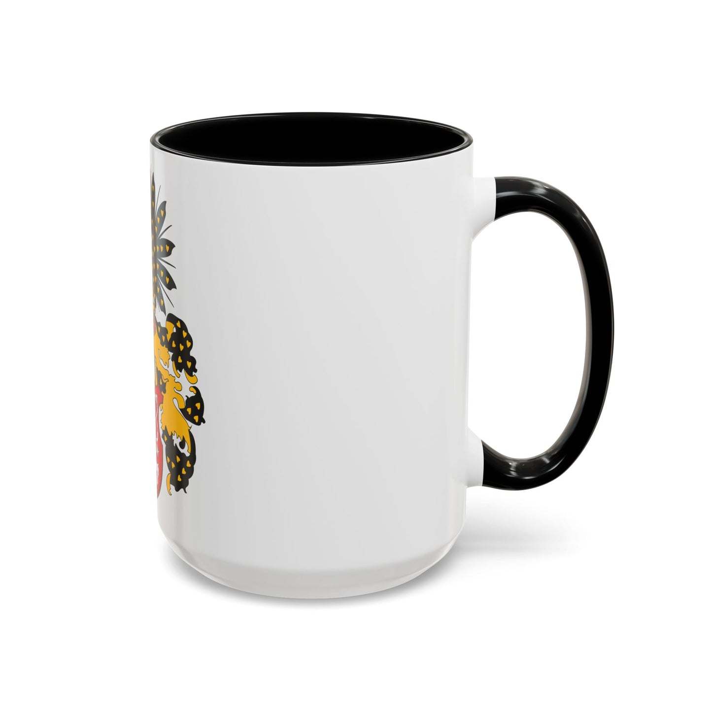 Coat of arms of the Kingdom of Bohemia - Accent Coffee Mug