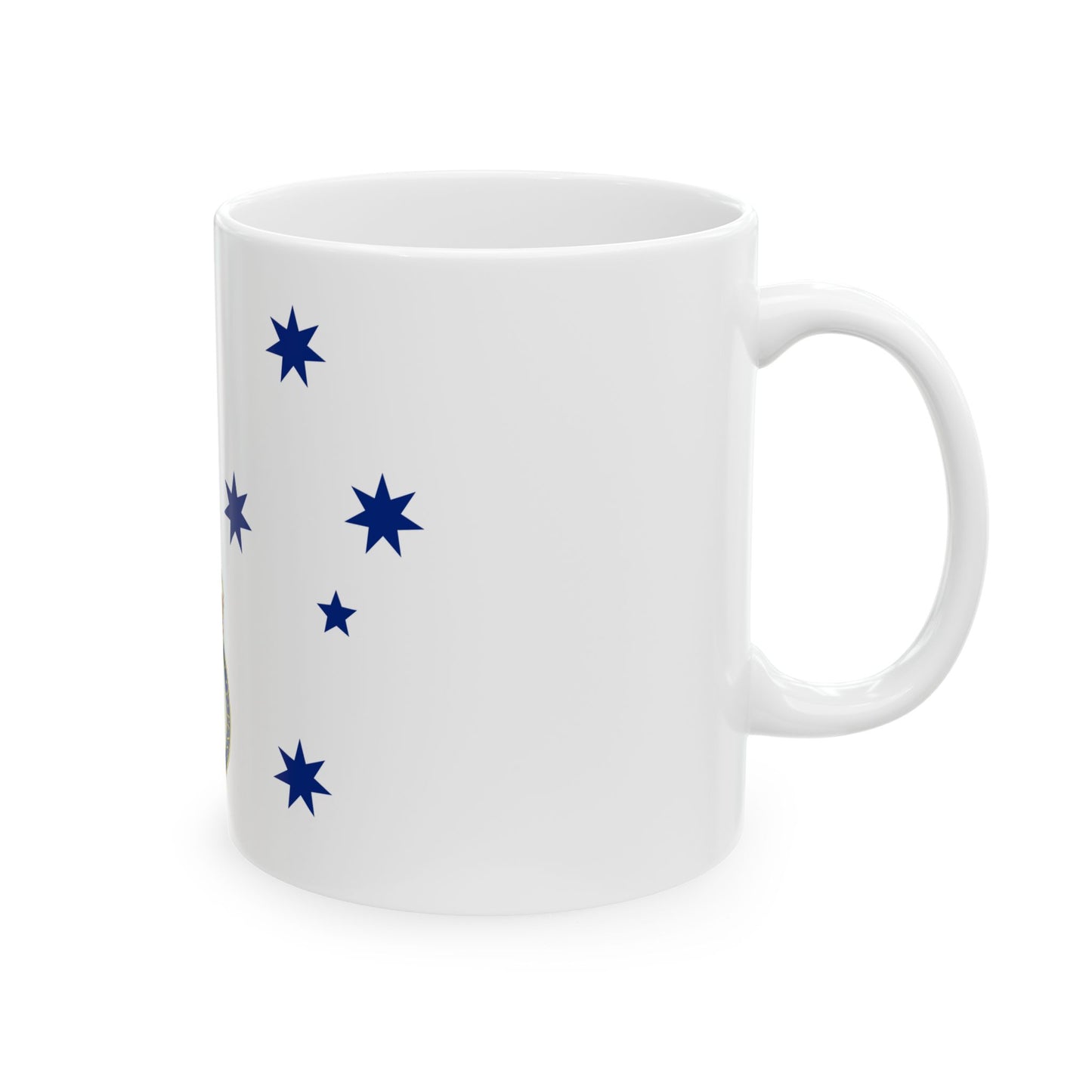 Kings Colour for the Royal Australian Navy (Australia) White Coffee Mug