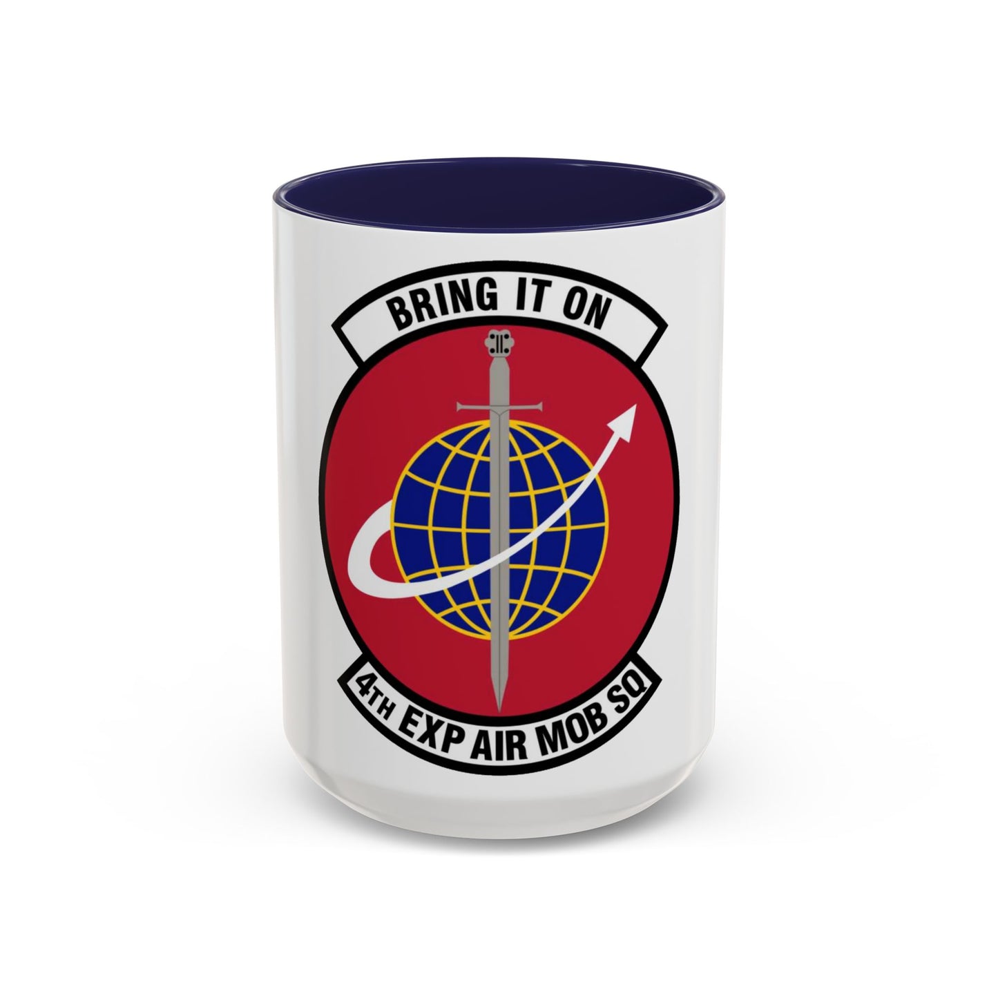 4th Expeditionary Air Mobility Squadron (U.S. Air Force) Accent Coffee Mug