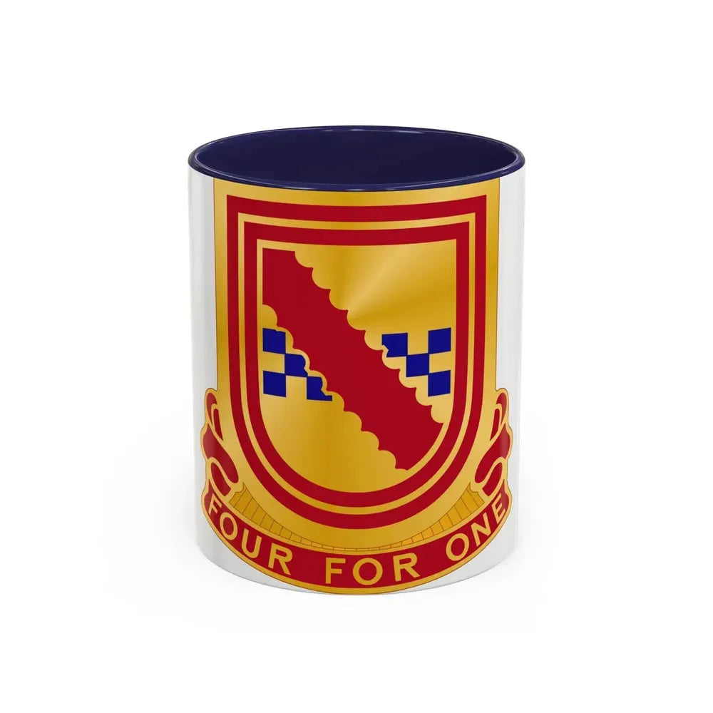 441dt Antiaircraft Artillery Missile Battalion (U.S. Army) Accent Coffee Mug 11oz Navy - Go Mug Yourself