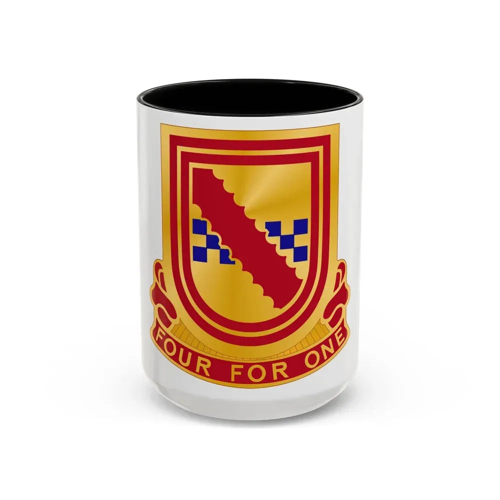 441dt Antiaircraft Artillery Missile Battalion (U.S. Army) Accent Coffee Mug 15oz Black - Go Mug Yourself