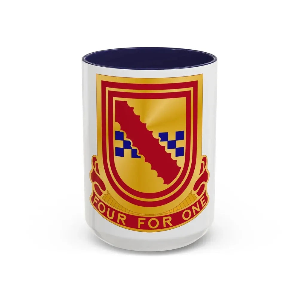 441dt Antiaircraft Artillery Missile Battalion (U.S. Army) Accent Coffee Mug 15oz Navy - Go Mug Yourself