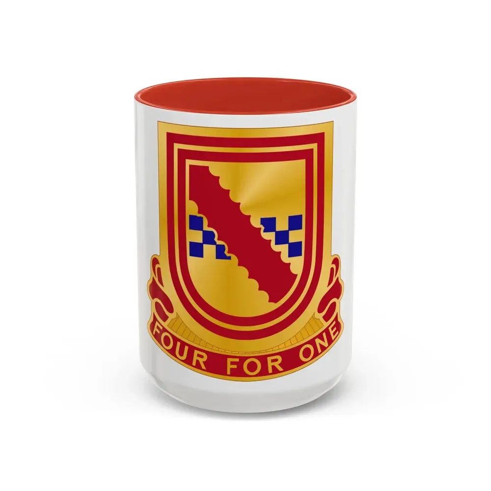 441dt Antiaircraft Artillery Missile Battalion (U.S. Army) Accent Coffee Mug 15oz Red - Go Mug Yourself