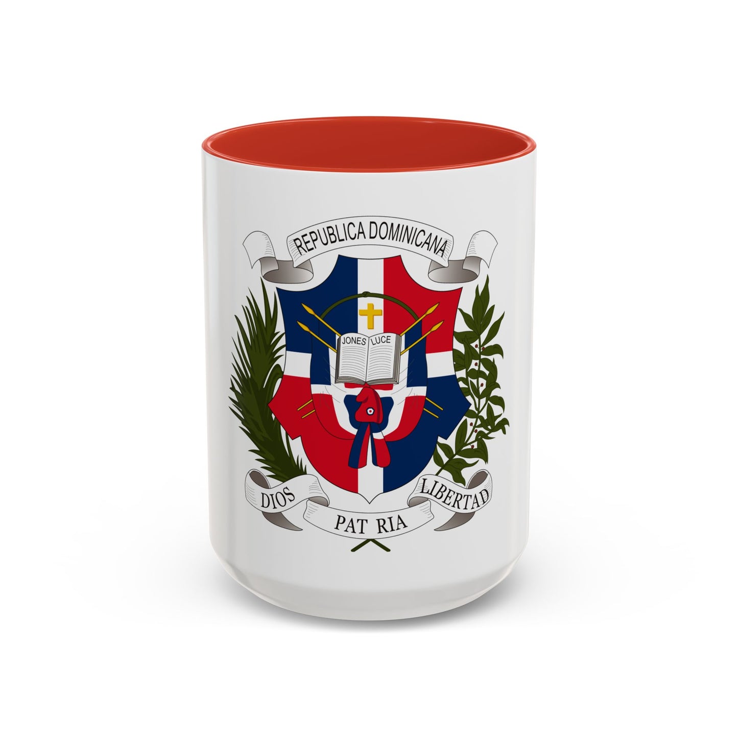 Coat of arms of the Dominican Republic (1860) - Accent Coffee Mug