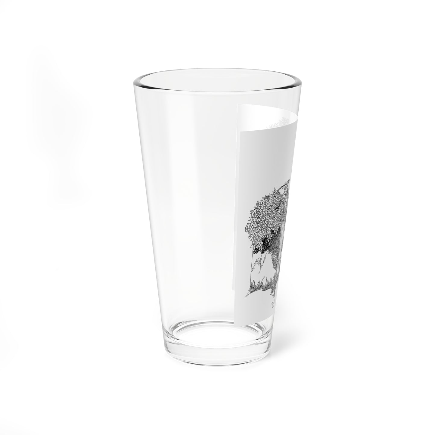 Illustration From Woman's Magazine, 1930 (2) - Pint Glass 16oz