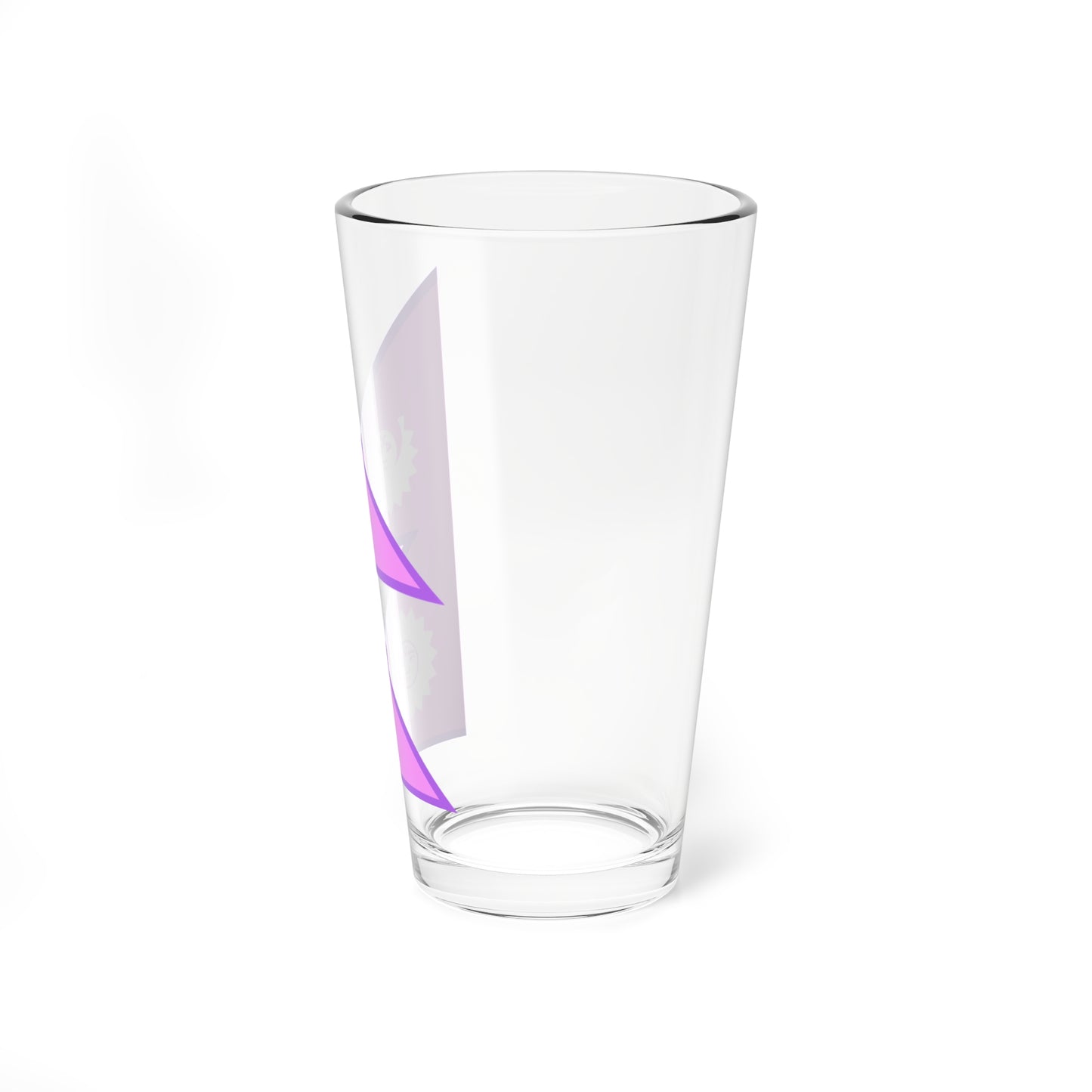 Bisexual Pride Flag of Nepal 1930-1962 (Nepal) Pint Glass 16oz