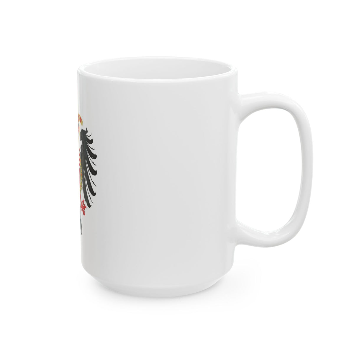 Greater Coat of Arms of Ferdinand I, Holy Roman Emperor - White Coffee Mug
