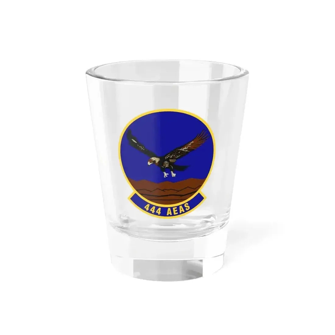 444th Air Expeditionary Advisory Squadron (U.S. Air Force) Shot Glass 1.5oz 1.5oz - Go Mug Yourself