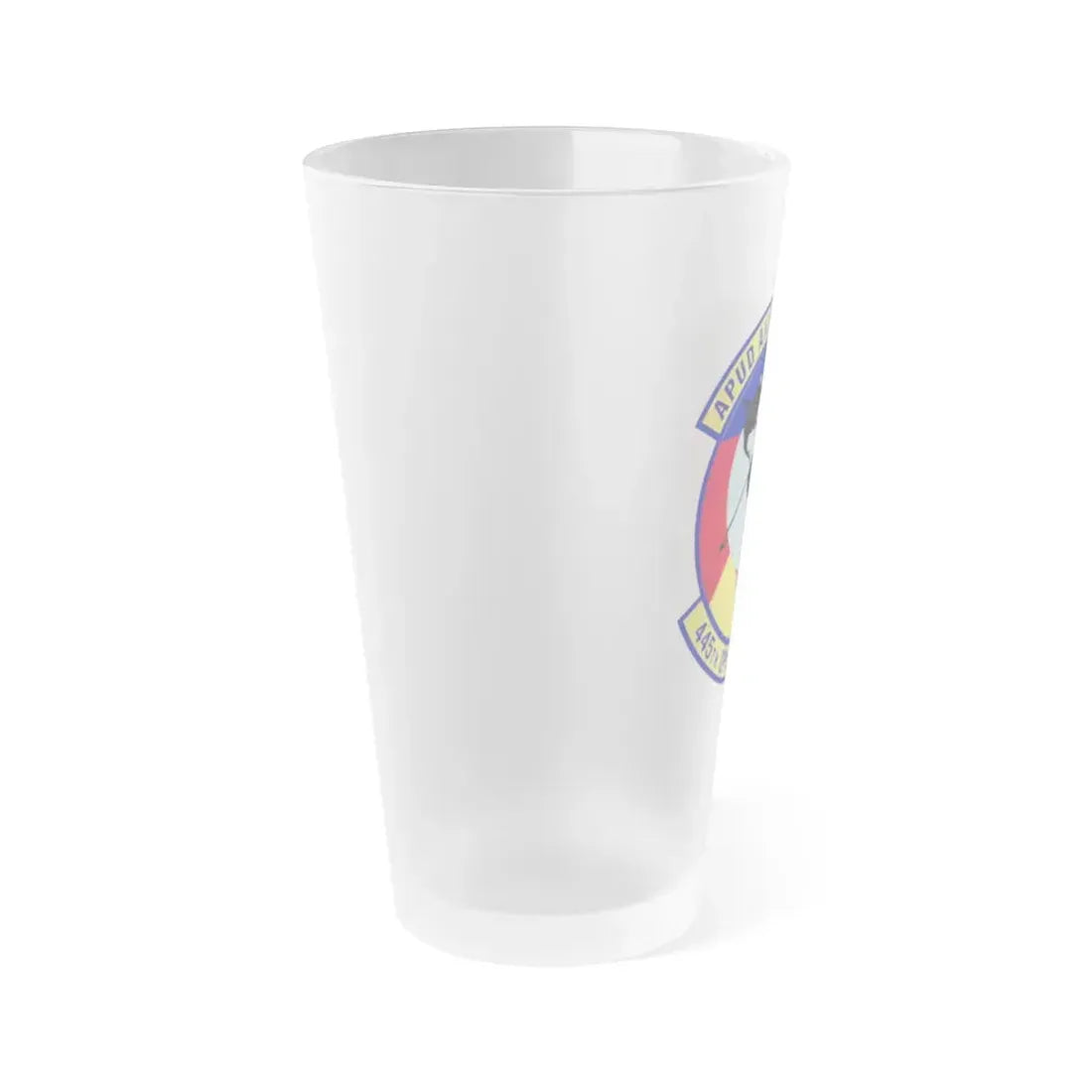 445th Operations Support Squadron (U.S. Air Force) Frosted Pint Glass 16oz - Go Mug Yourself