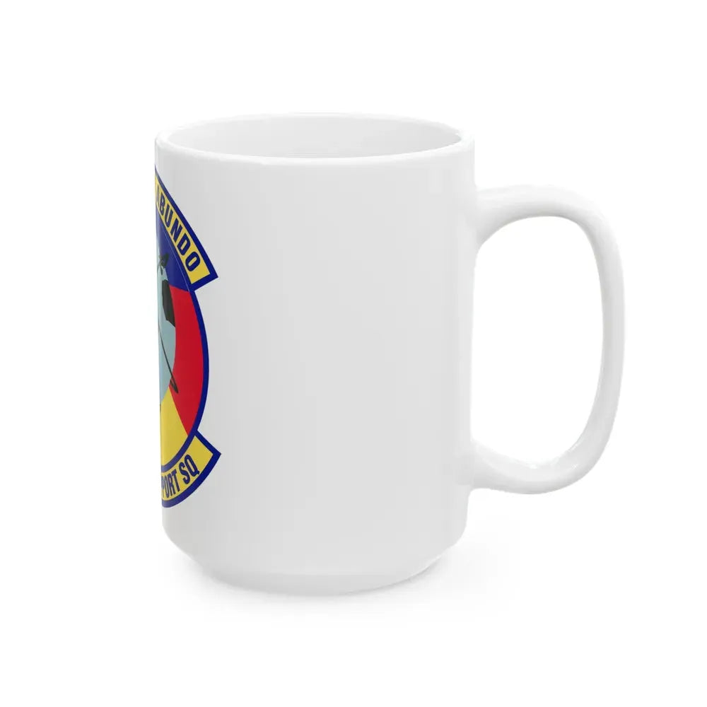 445th Operations Support Squadron (U.S. Air Force) White Coffee Mug - Go Mug Yourself