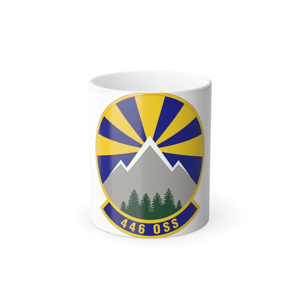 446 Operations Support Squadron (U.S. Air Force) Color Changing Coffee Mug-11oz-Go Mug Yourself