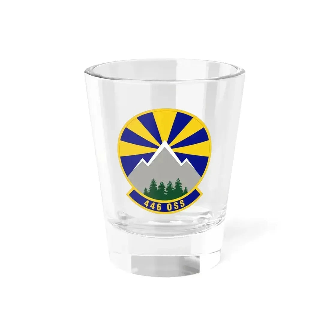 446 Operations Support Squadron (U.S. Air Force) Shot Glass 1.5oz 1.5oz - Go Mug Yourself