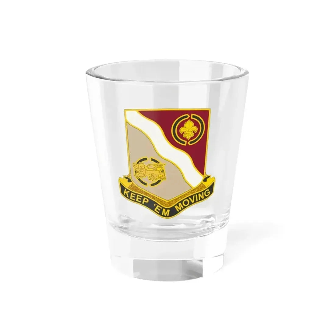 446 Transportation Battalion (U.S. Army) Shot Glass 1.5oz 1.5oz - Go Mug Yourself