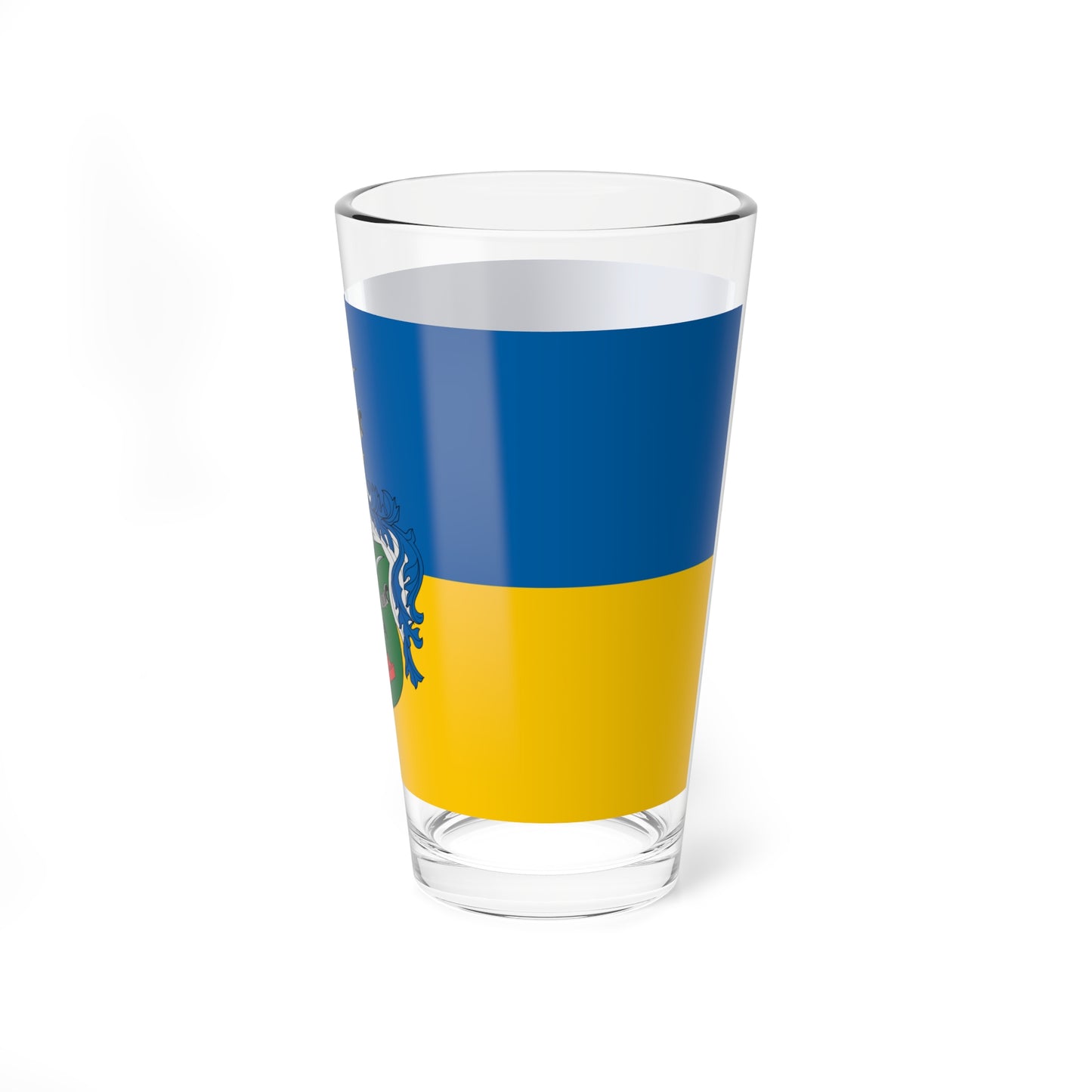 Flag of Sarosd (Hungary) Pint Glass 16oz