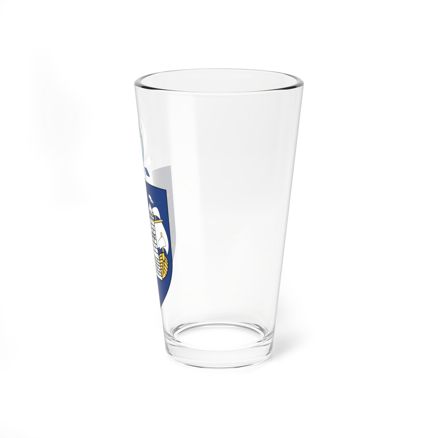 Drogheda crest (Ireland) (Coat of Arms) Pint Glass 16oz