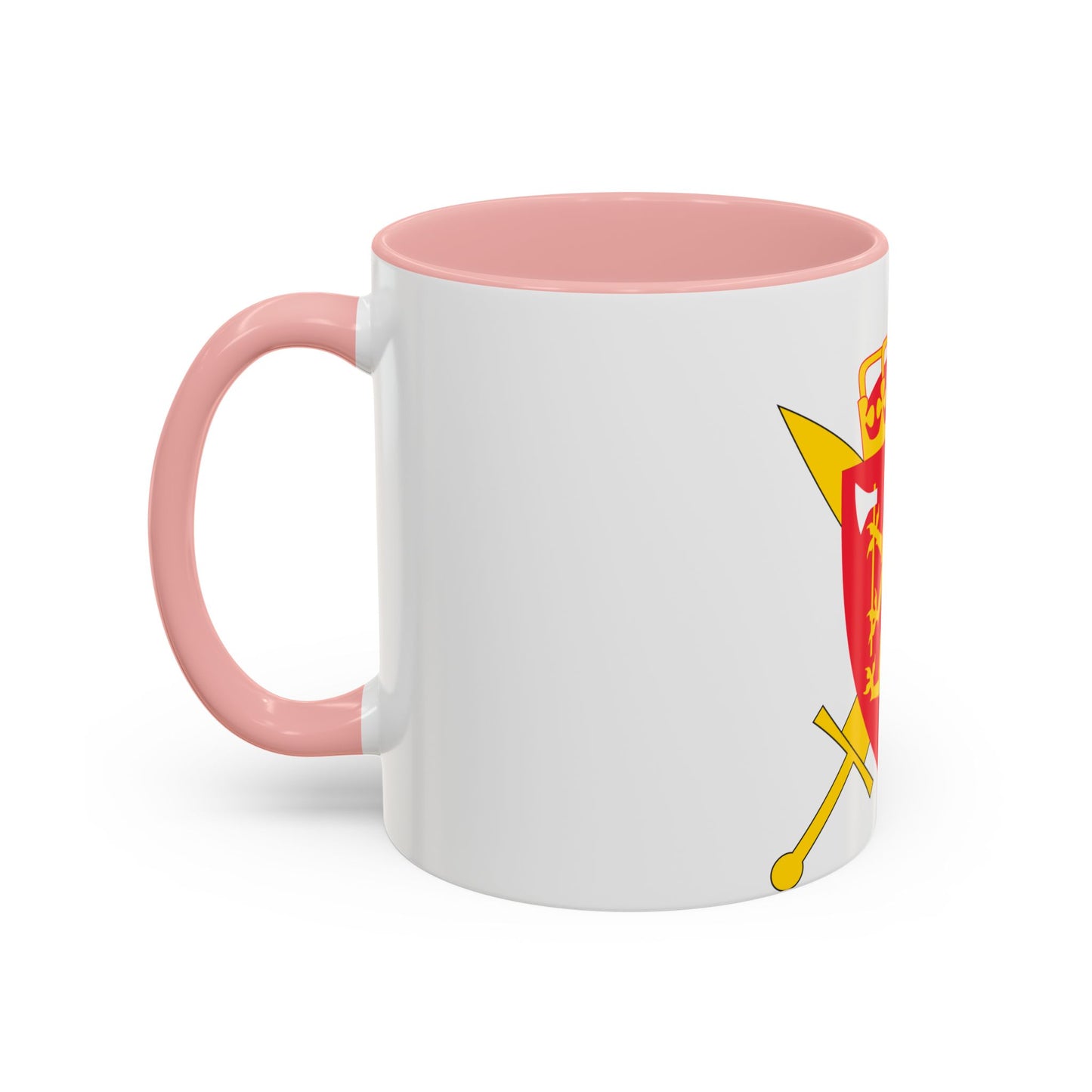 Coat of arms of the Norwegian Armed Forces - Accent Coffee Mug