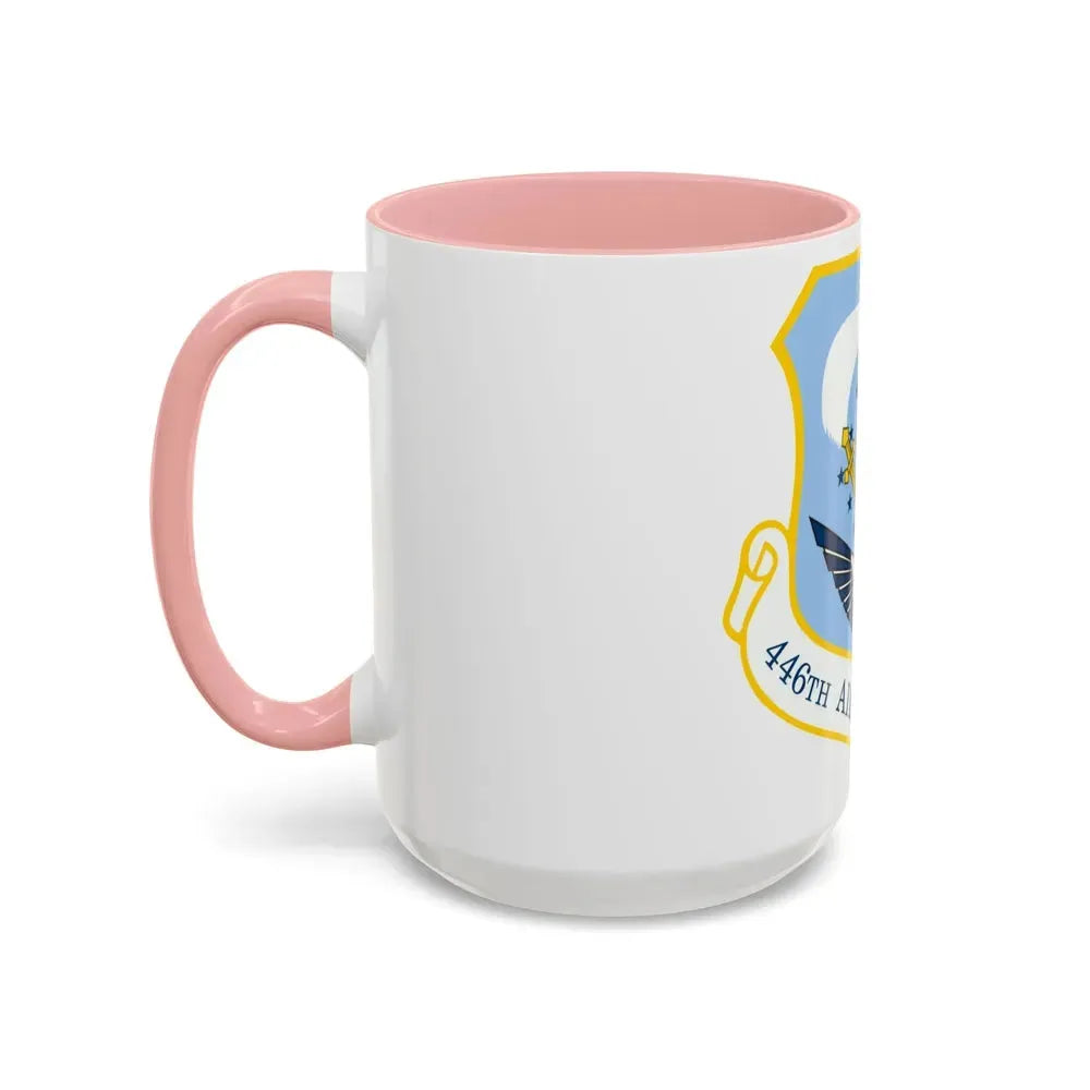 446th Airlift Wing (U.S. Air Force) Accent Coffee Mug - Go Mug Yourself