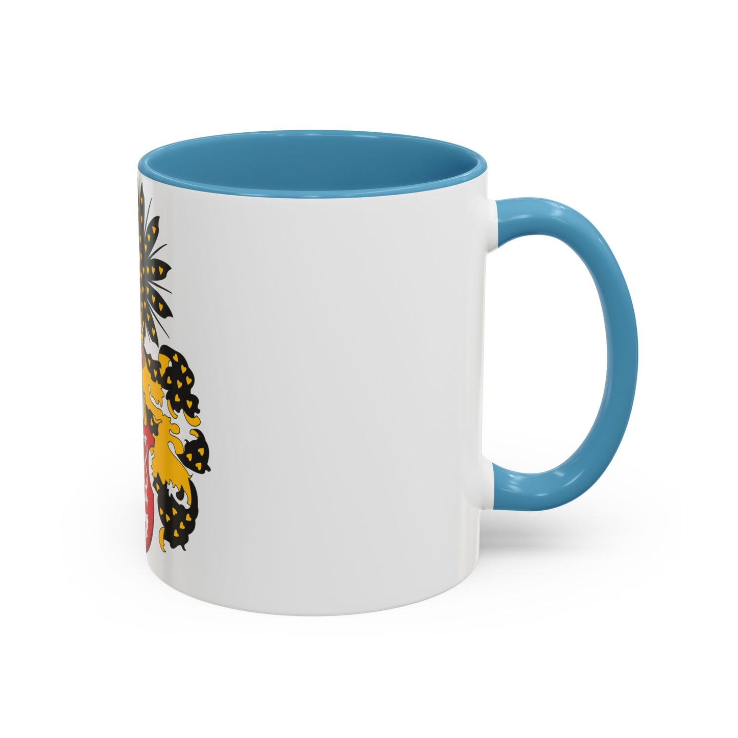 Coat of arms of the Kingdom of Bohemia - Accent Coffee Mug