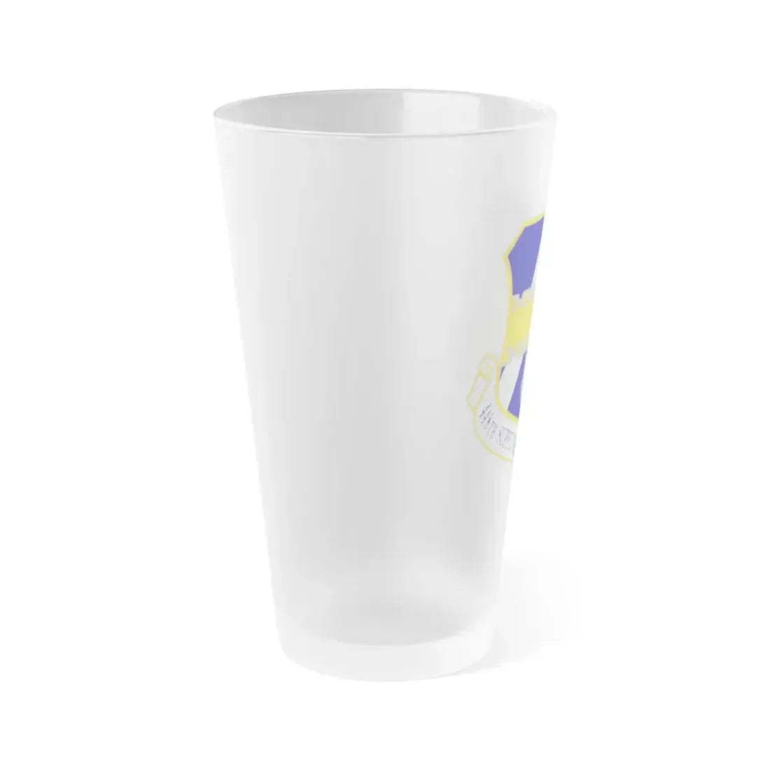 448th Supply Chain Management Group (U.S. Air Force) Frosted Pint Glass 16oz - Go Mug Yourself