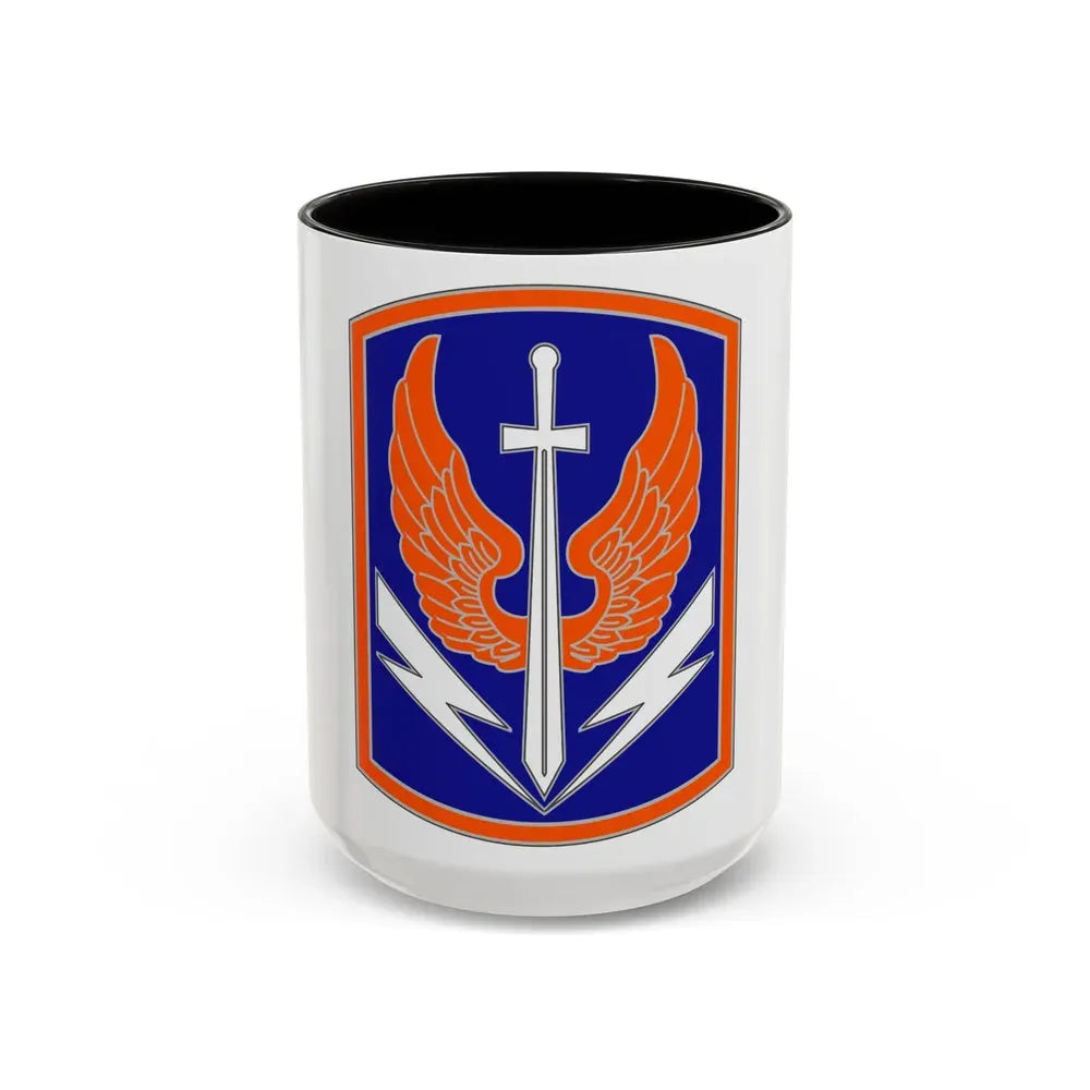 449 Aviation Brigade (U.S. Army) Accent Coffee Mug 15oz Black - Go Mug Yourself