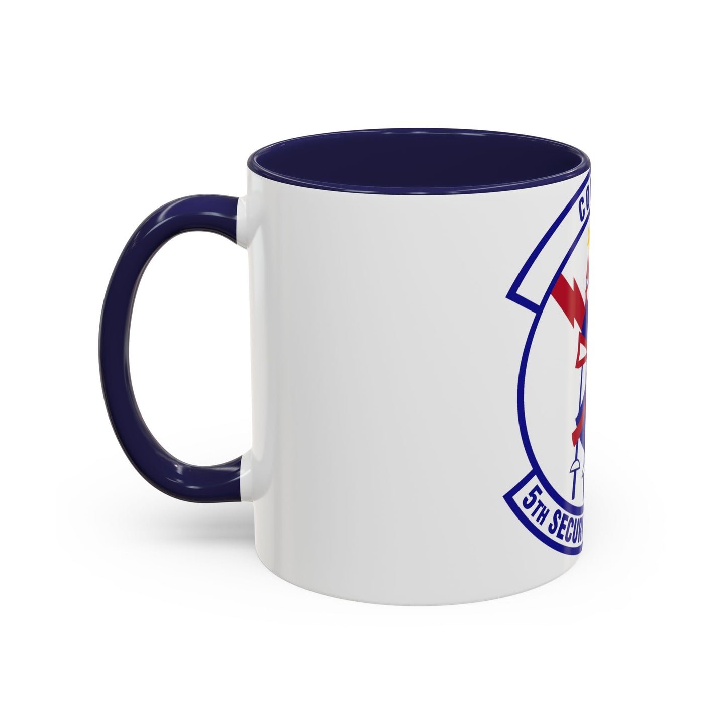 5th Security Forces Squadron (U.S. Air Force) Accent Coffee Mug