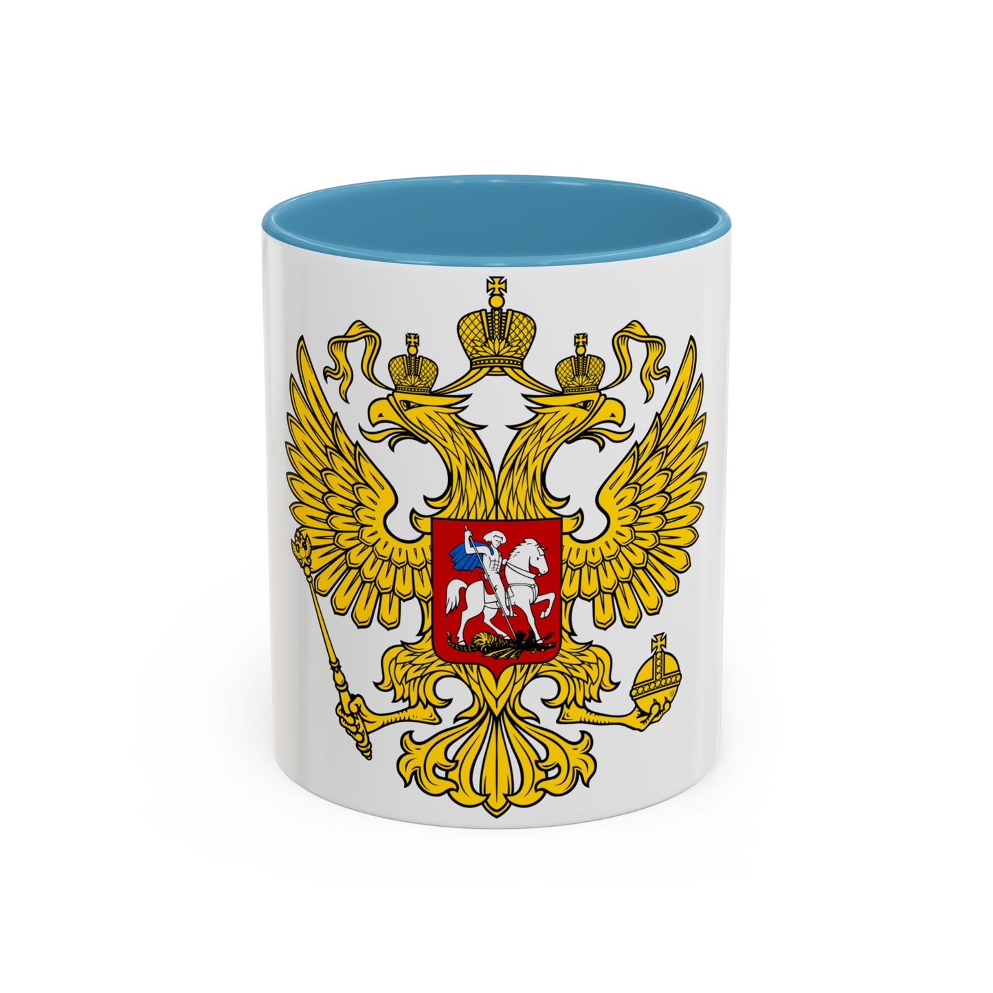 Coat of Arms of the Russian Federation 2 - Accent Coffee Mug