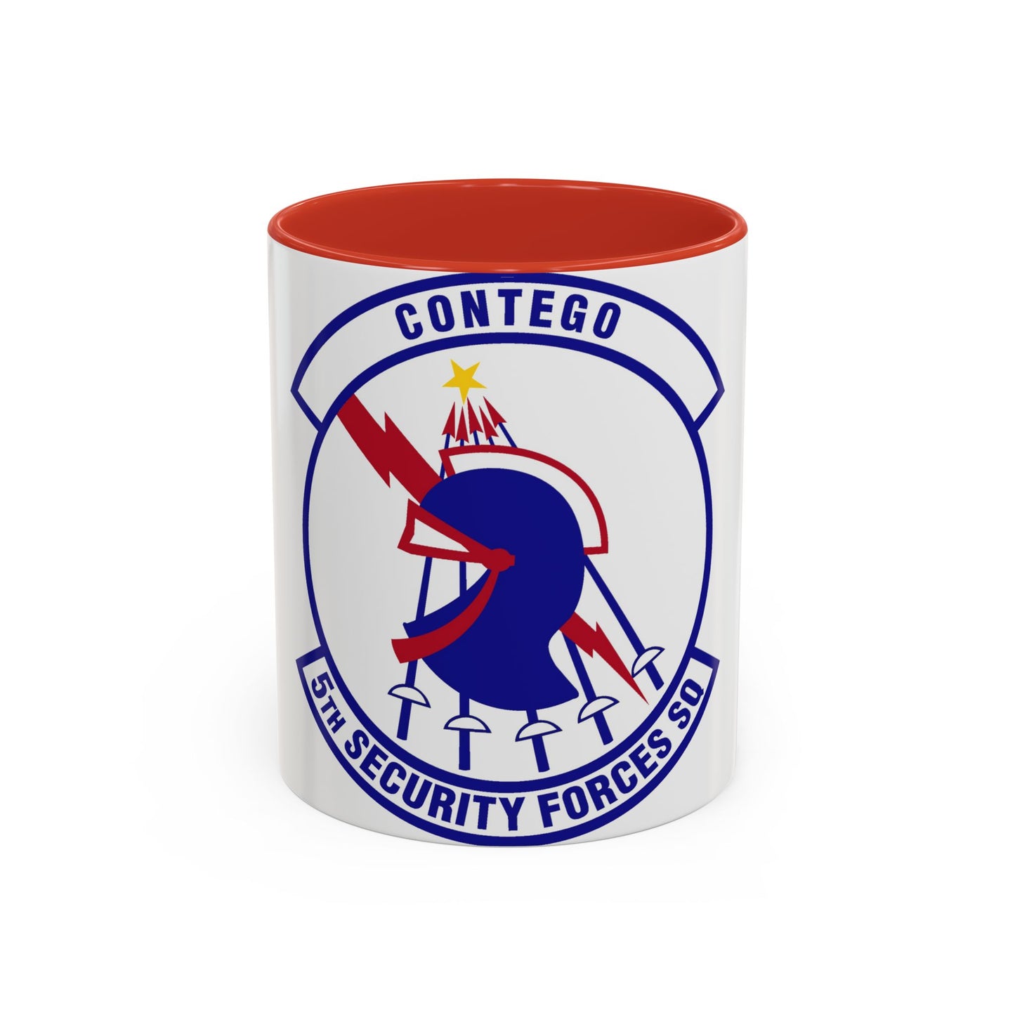 5th Security Forces Squadron (U.S. Air Force) Accent Coffee Mug