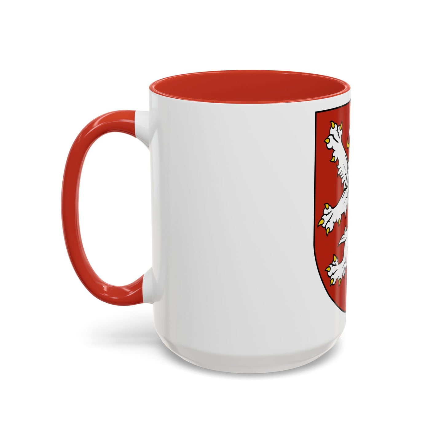 Small coat of arms of the Czech Republic - Accent Coffee Mug