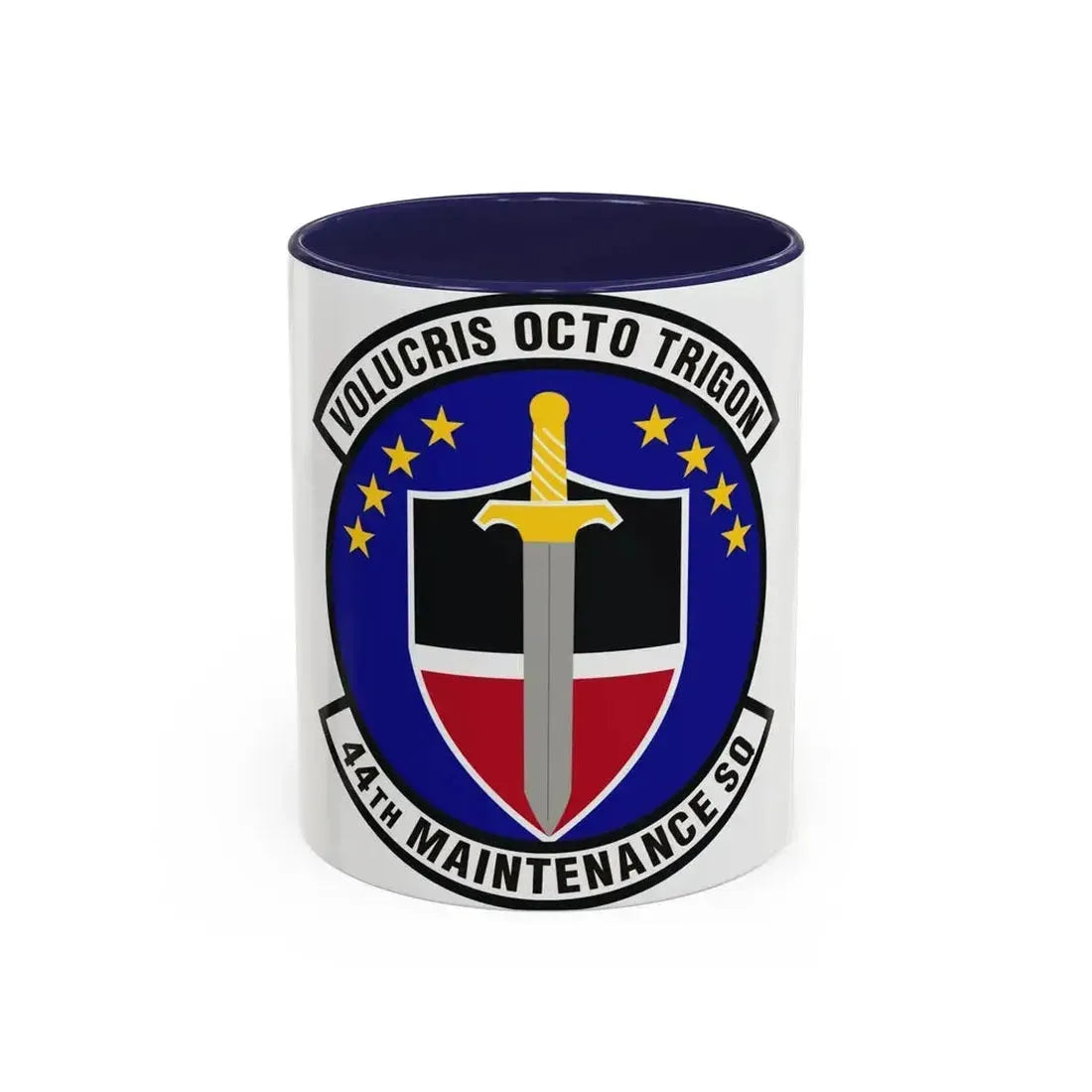 44th Maintenance Squadron (U.S. Air Force) Accent Coffee Mug 11oz Navy - Go Mug Yourself