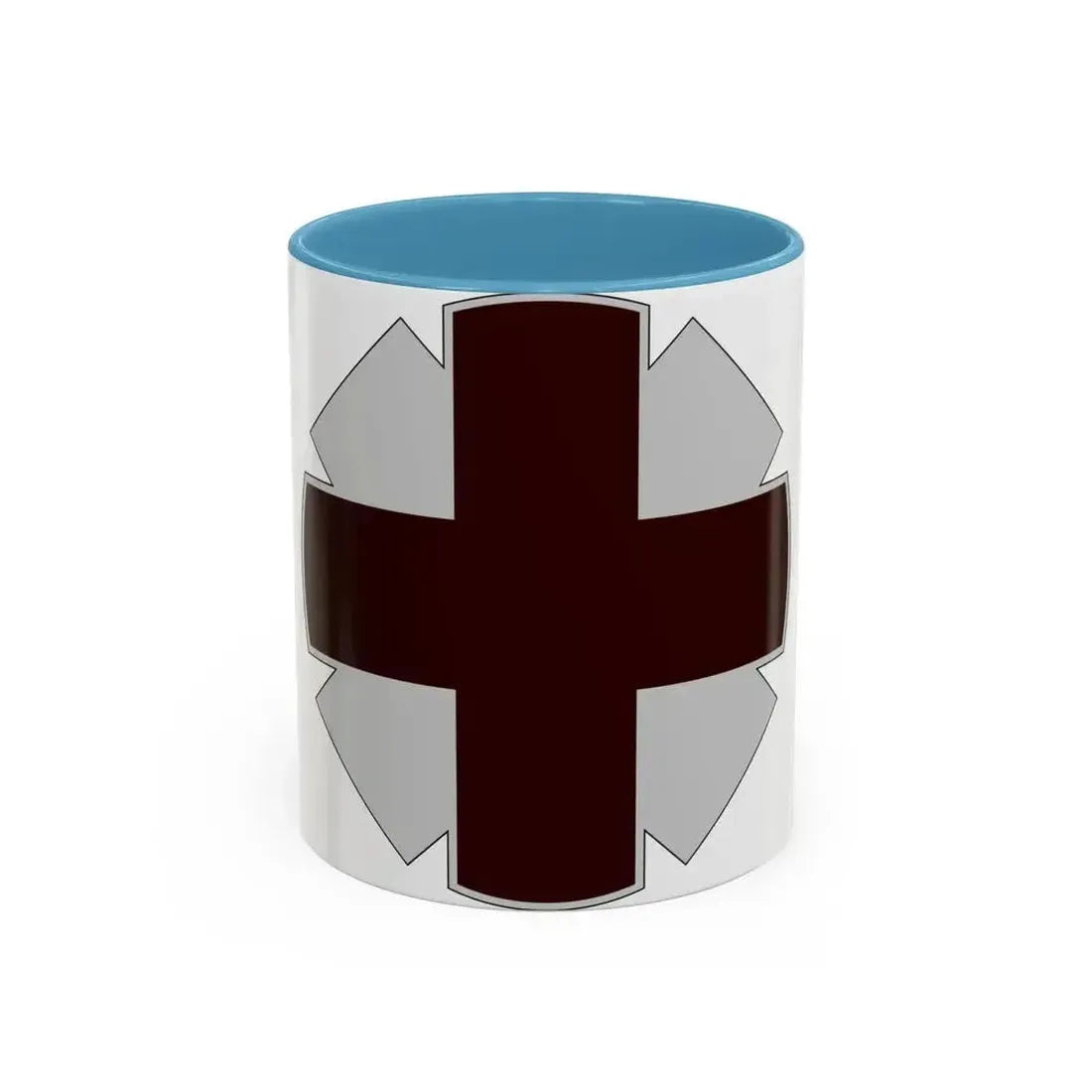 44th Medical Command DUI (U.S. Army) Accent Coffee Mug 11oz Light Blue - Go Mug Yourself