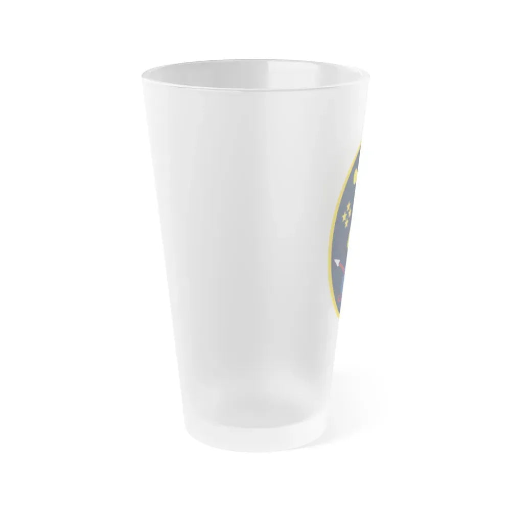 45 Weather Squadron (U.S. Space Force) Frosted Pint Glass 16oz - Go Mug Yourself